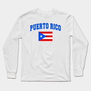 Puerto Rico Proud Puerto Rican Pride Boricua Strong Long Sleeve T-Shirt